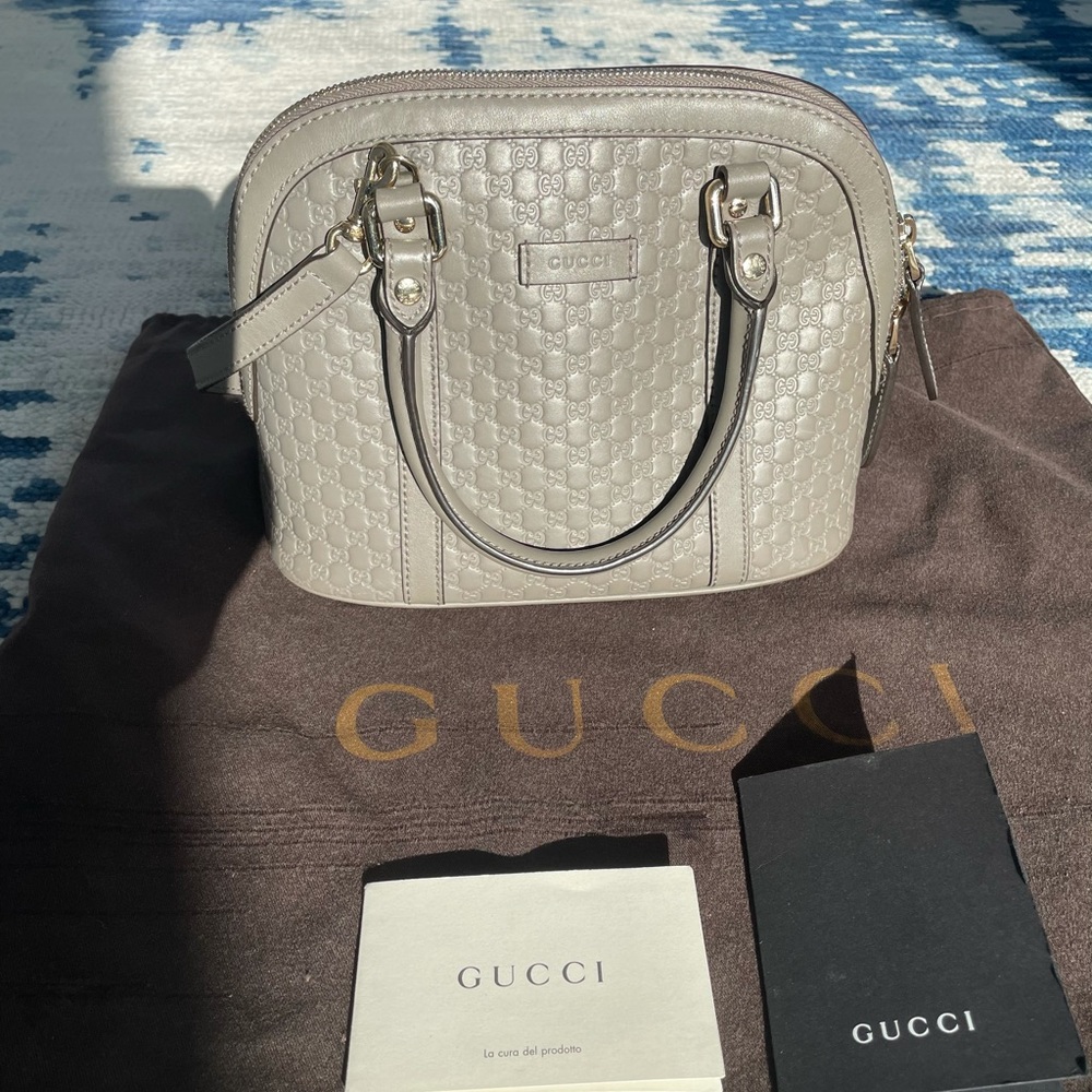 Gucci guccissima mini dome